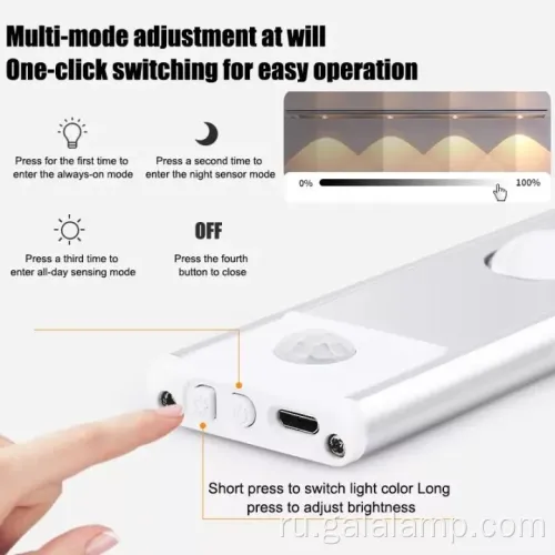 Беспроводной датчик движения светодиодный ночной свет